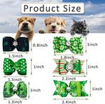Detailed view of handmade ribbon bows for pet grooming