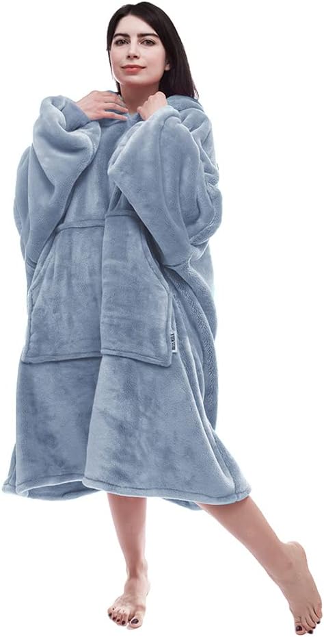 Miss Mila all season blanket hoodie full length
