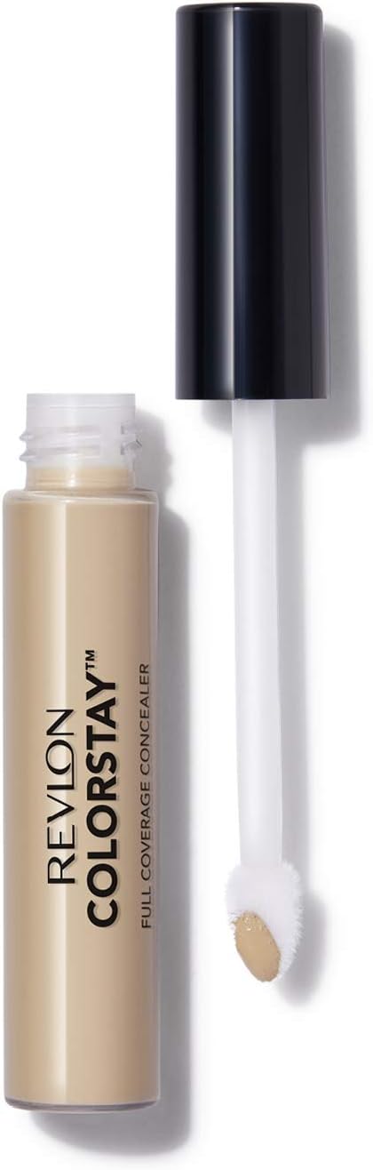 Revlon ColorStay Flex Wear, Full Cover Non-Creasing Concealer, Infused with Hyaluronic Acid & Vitamin E, Flexible Longwear, 030 Light Medium, 0.34 fl oz. - Image 1