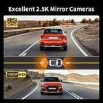 12-inch Jomise K17 Pro touchscreen mirror interface