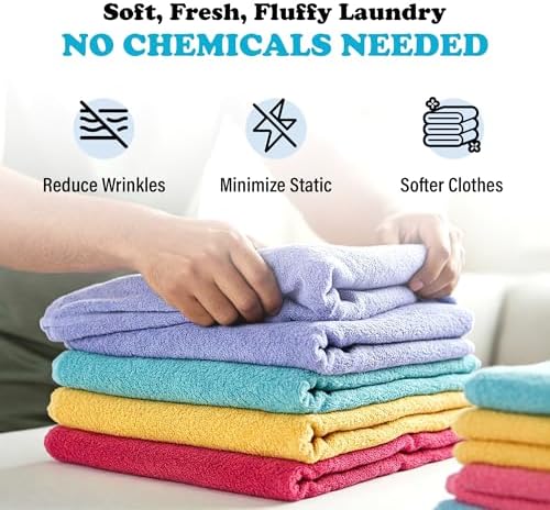 Smart Sheep dryer balls replacing traditional liquid fabric softeners