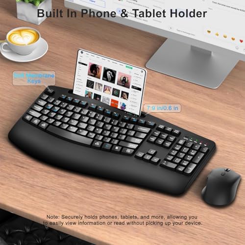 Faadar silent six button wireless mouse with adjustable dots per inch sensitivity buttons