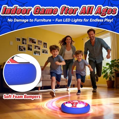 Imported kids indoor soccer game package showing the battery compartment setup