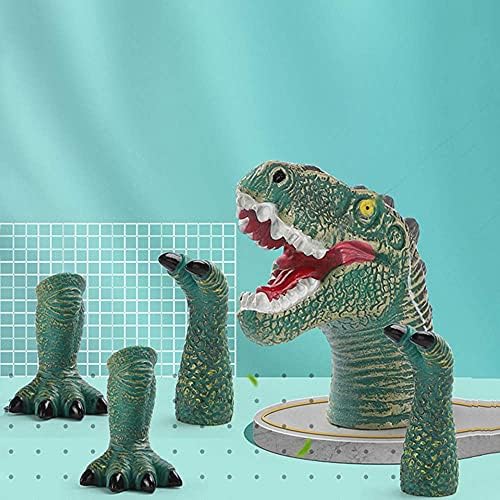 AQKILO cyan dinosaur gag gift shown in packaging for holiday exchanges.