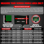 Anti glare monitor protector film matte side finish reducing office light reflections.