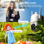 SOVMIKU smart security system demonstrating the passive infrared motion detection and audible siren alert system