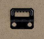 Back view of MCS puzzle frame showing hinged hanging hardware