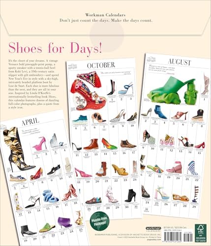 365 Days of Shoes Picture-A-DayÂ® Wall Calendar 2026: An Obsessive Extravaganza - Image 3