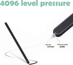 LiXiongBao black stylus tip close up detail