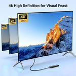 Male to female HDMI extender adapter cable for streaming sticks