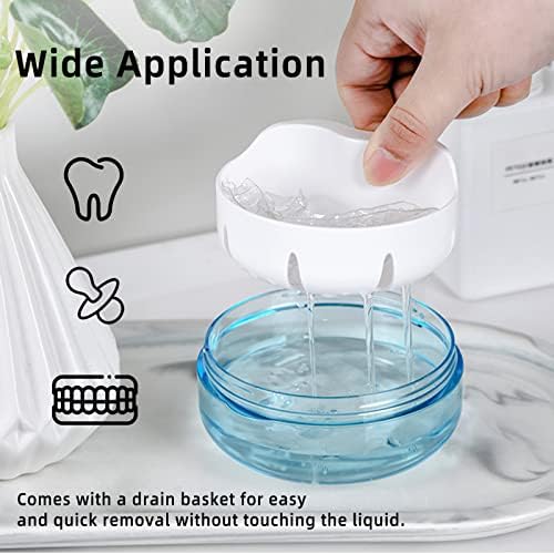 Netceem travel retainer container with mirror lid