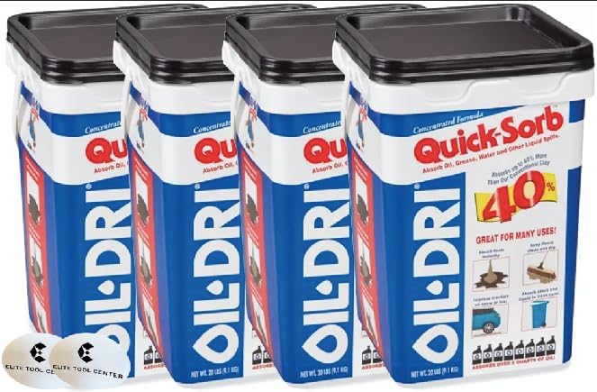 Elite Tool Center Oil Dri Quick Sorb clay absorbent front view
