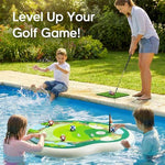 Funscape golf pool toy set with sticky balls and golf club