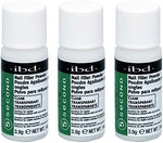 Three bottles of IBD nail strengthening powder for cracked nails