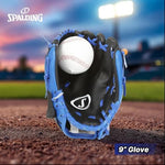 Complete Spalding starter baseball kit for youth practice