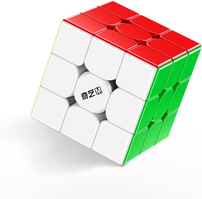 Cuberkart Qiyi Warrior M 3x3 Magnetic Speed Cube front view