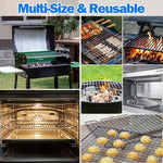 Transparent leak-proof bag containing dirty oven rack