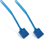 Fish Tank Cleaner with Five Sided Sponge Brush and Long Handle Aquarium Scrubber Alage Scraper for Glass Aquariums Terrarium Home Kitchen - Image 9
