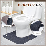 Drydiet absorbent toilet training floor pads gray