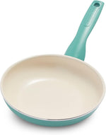 GreenPan Rio Advanced 8" Frying Pan Skillet, Ceramic Nonstick PFAS-Free, Induction Ready, Dishwasher and Oven Safe, Black - Image 8