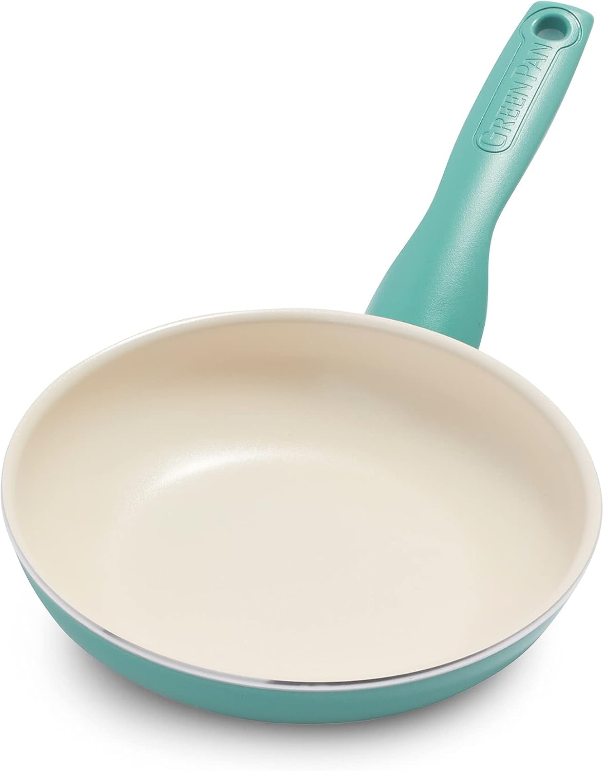 GreenPan Rio Advanced 8" Frying Pan Skillet, Ceramic Nonstick PFAS-Free, Induction Ready, Dishwasher and Oven Safe, Black - Image 8