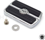 HTTMT Harley Davidson brake pedal accessory mounted perspective