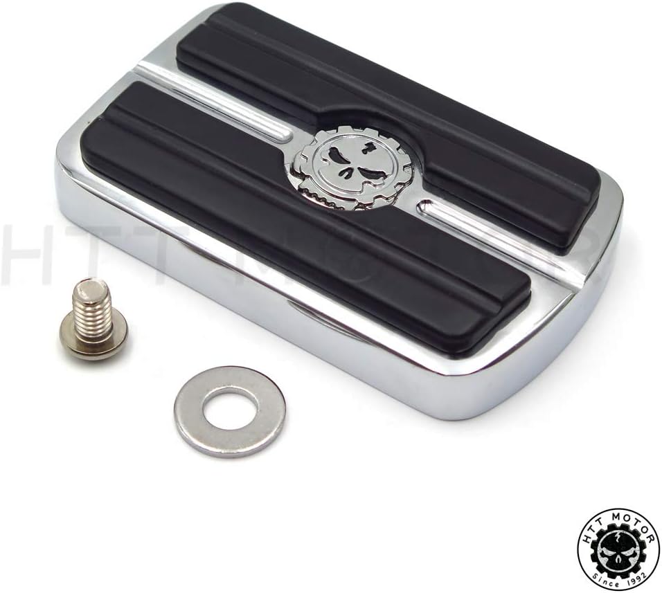 HTTMT Harley Davidson brake pedal accessory mounted perspective