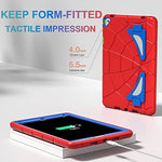 Nitupai shockproof silicone and polycarbonate shell disassembled to show the layered anti fall construction