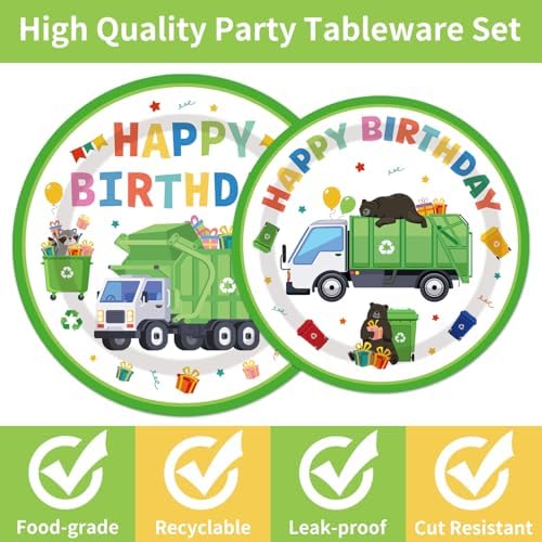 Full 96 piece disposable tableware set for 24 guests