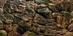 VIP.LINE rock wall aquarium background poster front view showing 3D stone design