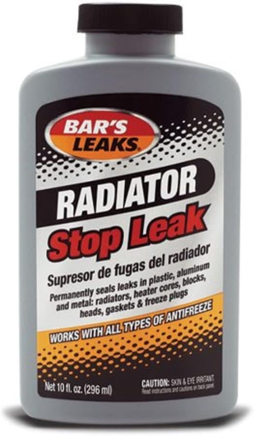 Bar's Leaks C16 Liquid Radiator Stop Leak eleven ounce bottle front view authentic imported automotive cooling system sealant