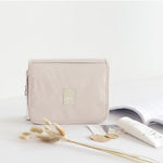 Mossio cosmetic bag hanging on door hook