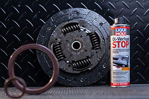 Liqui Moly Oil Leak Stop 300 milliliter engine oil additive label