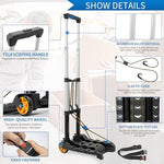 Toribio trolley handle with three adjustable height settings