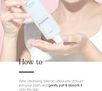 ETUDE collagen water essence facial toner application close up