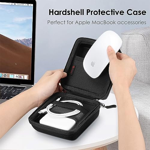 FINPAC portable pouch side profile view highlighting the thick shockproof semi hard EVA shell