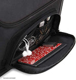 USA Gear tablet bag side profile and carrying handle