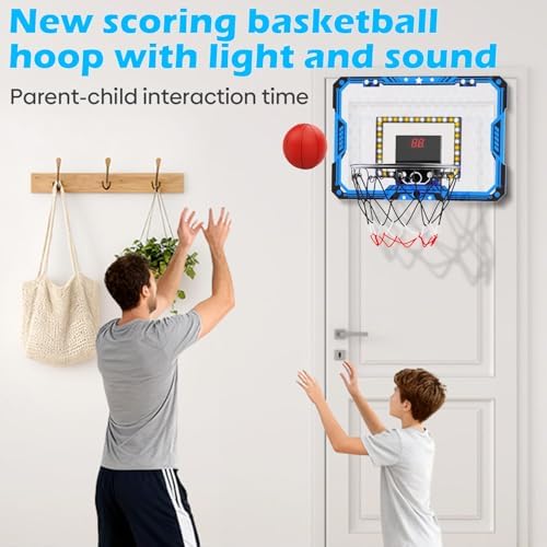 Included accessories for Maysida mini basketball set with balls and pump