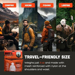 Outdoor enthusiast wearing Ben's InvisiNet bug gear