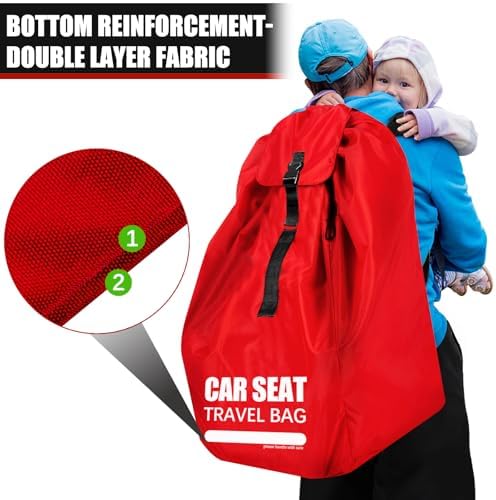 Imbsinvncy durable car seat cover for airplane travel storage