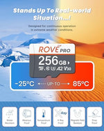 Authentic USA imported retail packaging of the 256GB storage memory card.