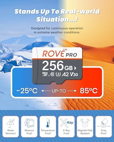 Authentic USA imported retail packaging of the 256GB storage memory card.