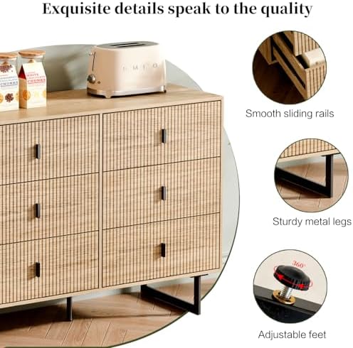 Angle shot showing sturdy metal legs of Chrangmay oak chest