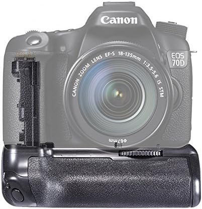 Neewer camera battery holder showing the interchangeable tray designed to accommodate two LP-E6 lithium-ion batteries.