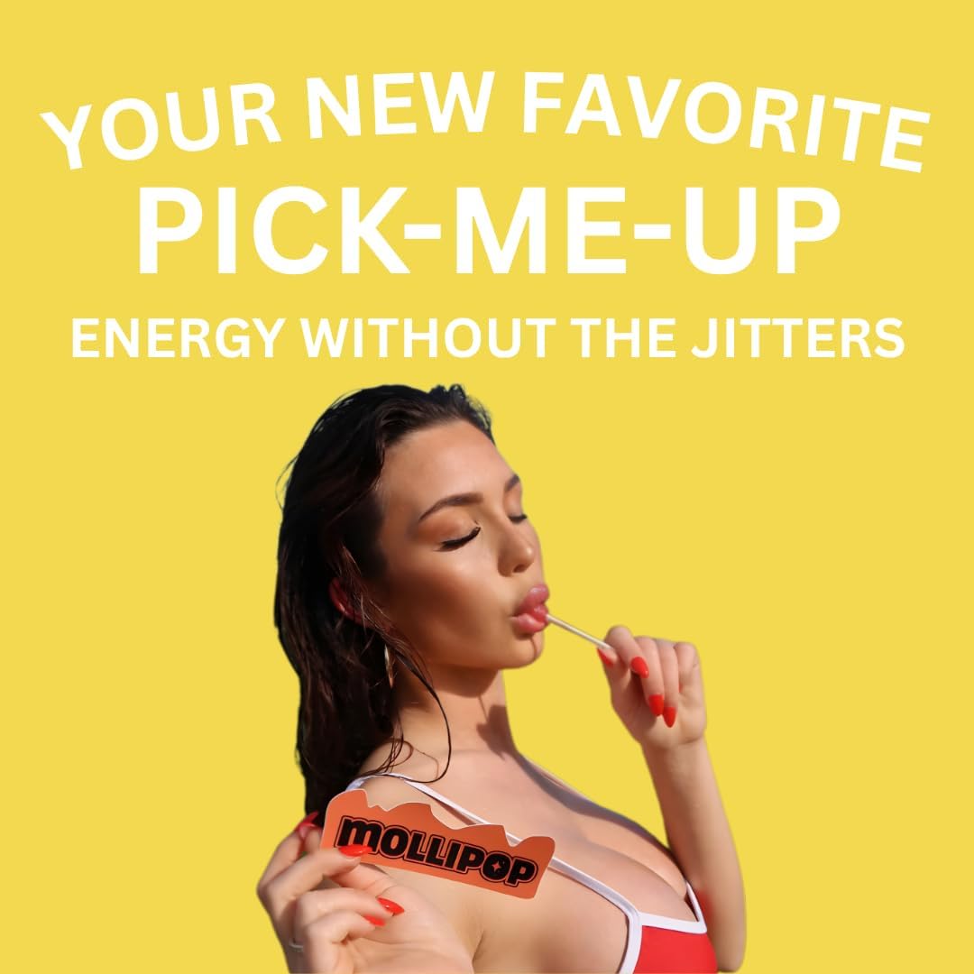 Mollipop watermelon flavor wellness lollipops for clean focus and hydration