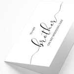 Goroar brother greeting card typography close up