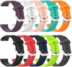 QGHXO watch band displaying the interior finish and the durable quick-release spring bars.