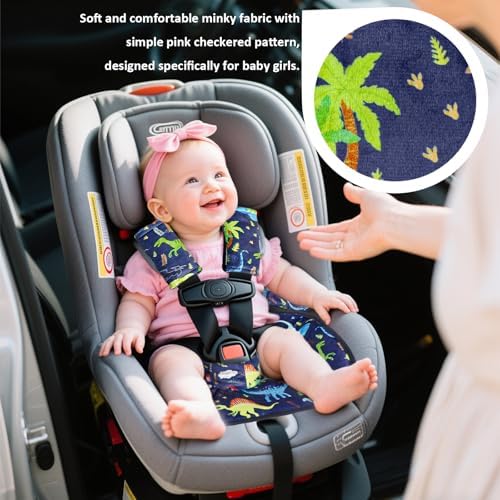 Dayeeball car seat protector showing non-slip backing detail
