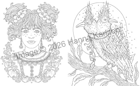 Halloween: Coloring Book (Hanna Karlzon) - Image 5