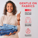 Dryel rapid refresh technology logo on product packaging for garment care.